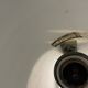 Dutch Raak brushed aluminum wall light