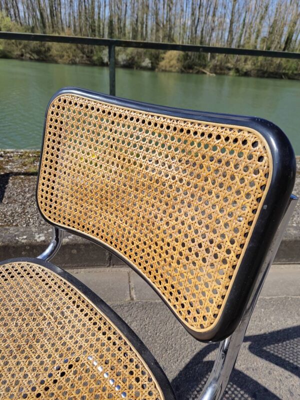 Chaise Marcel Breuer B32 en cannage d'origine