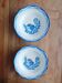 Lot de 2 assiettes creuses Sarreguemines, André