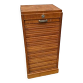 Curtain cabinet, filing cabinet