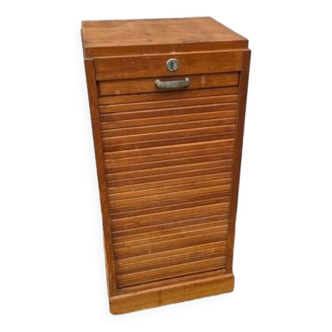Curtain cabinet, filing cabinet