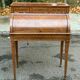 19th century wooden cylinder desk secretary