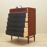 Commode en teck, design danois, années 1970, fabrication : Danemark