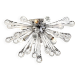 Verre murano clair « gouttes » spoutnik encastré par simoeng