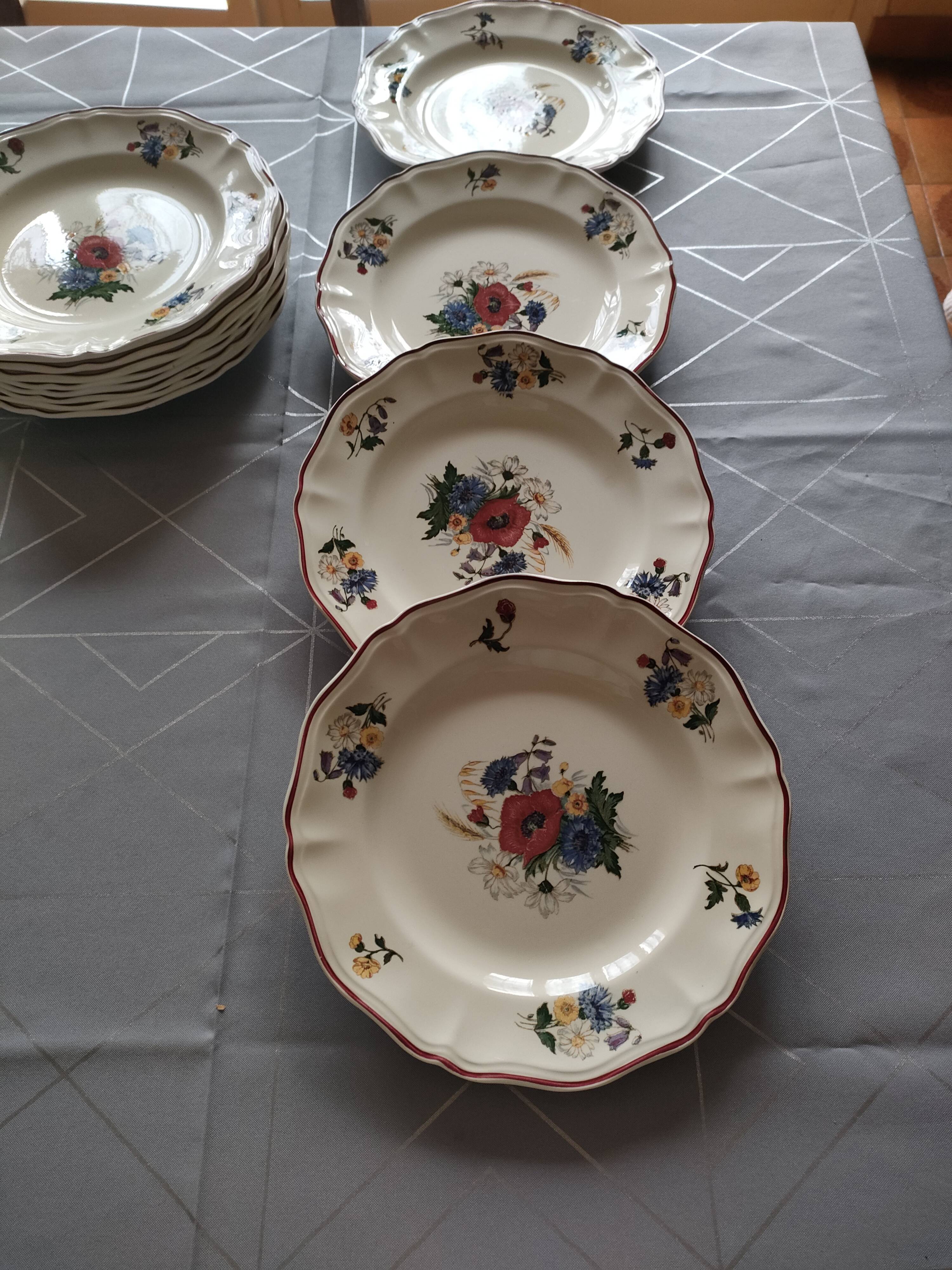 Flat plates sarguemines agreste