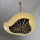 Lustre vintage en verre de Murano et laiton, années 50