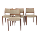 Set of 4 Niels Otto Møller Model 80 Rosewood Dining Chairs, Danish Modern