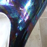 Large iridescent Verceram ceramic bowl