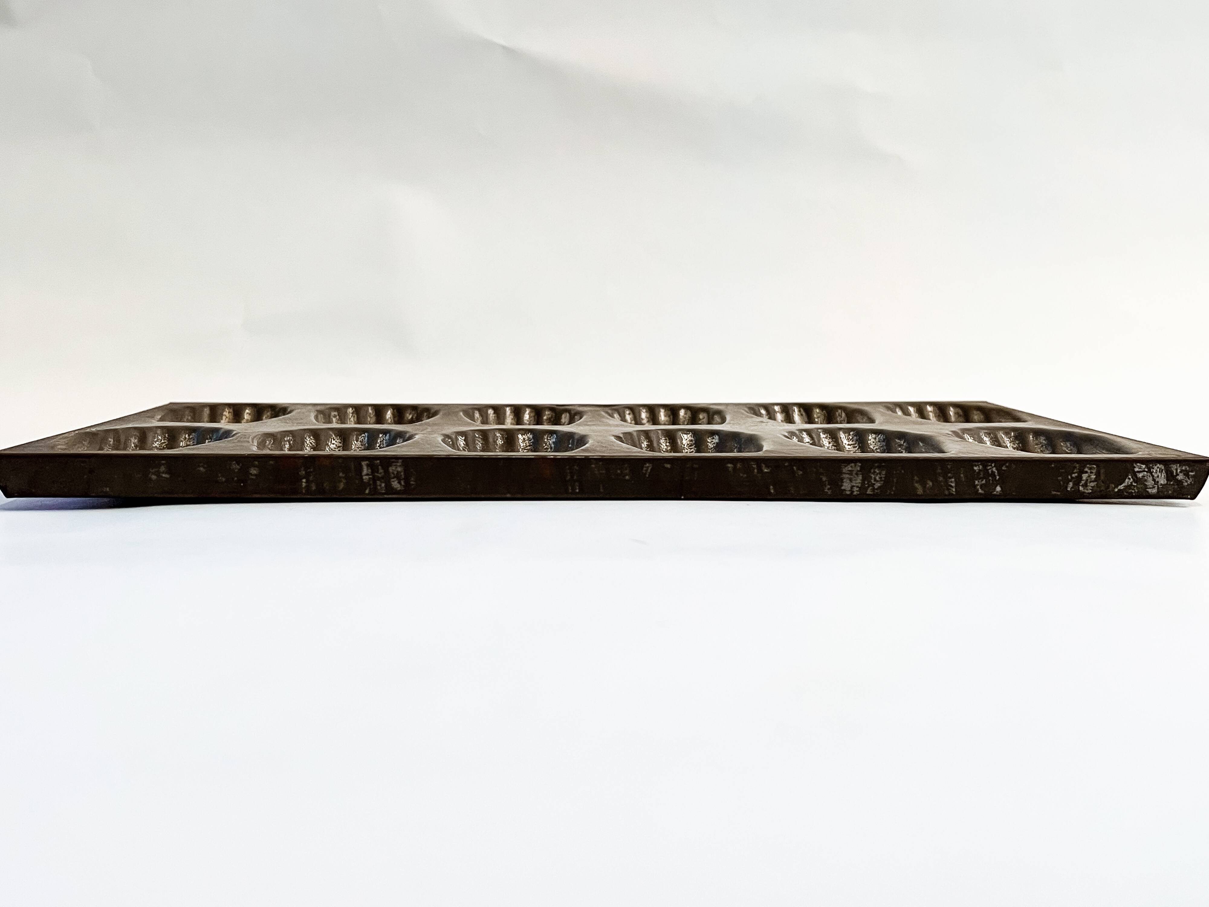 Old decorative madeleines dish