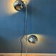 70s mid-century chrome Herda eyeball floor lamp