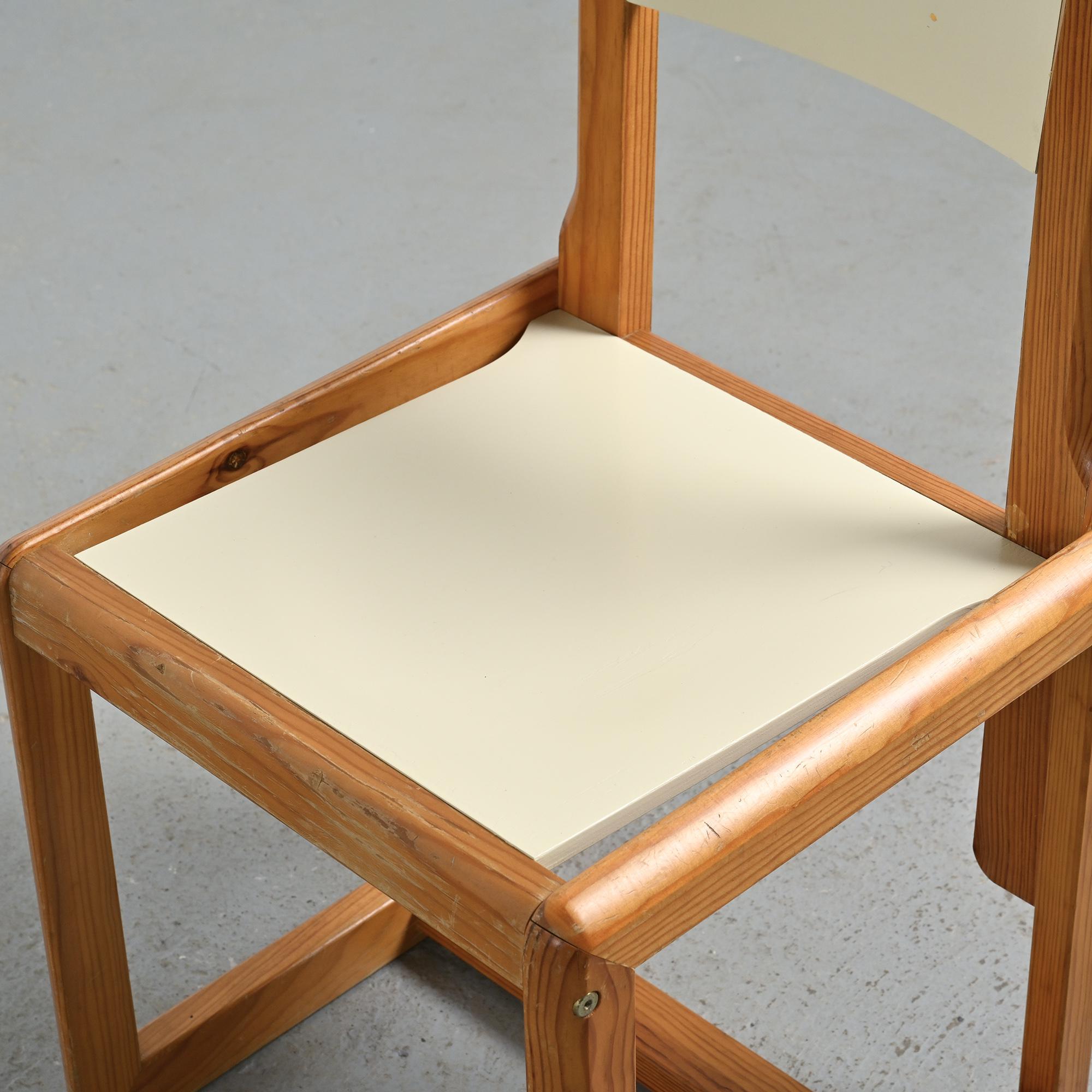 André Sornay: pair of chairs, France circa 1960