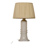 Vintage glass table lamp by Hannelore Dreutler, Studio Åhus, Sweden, 1990s.