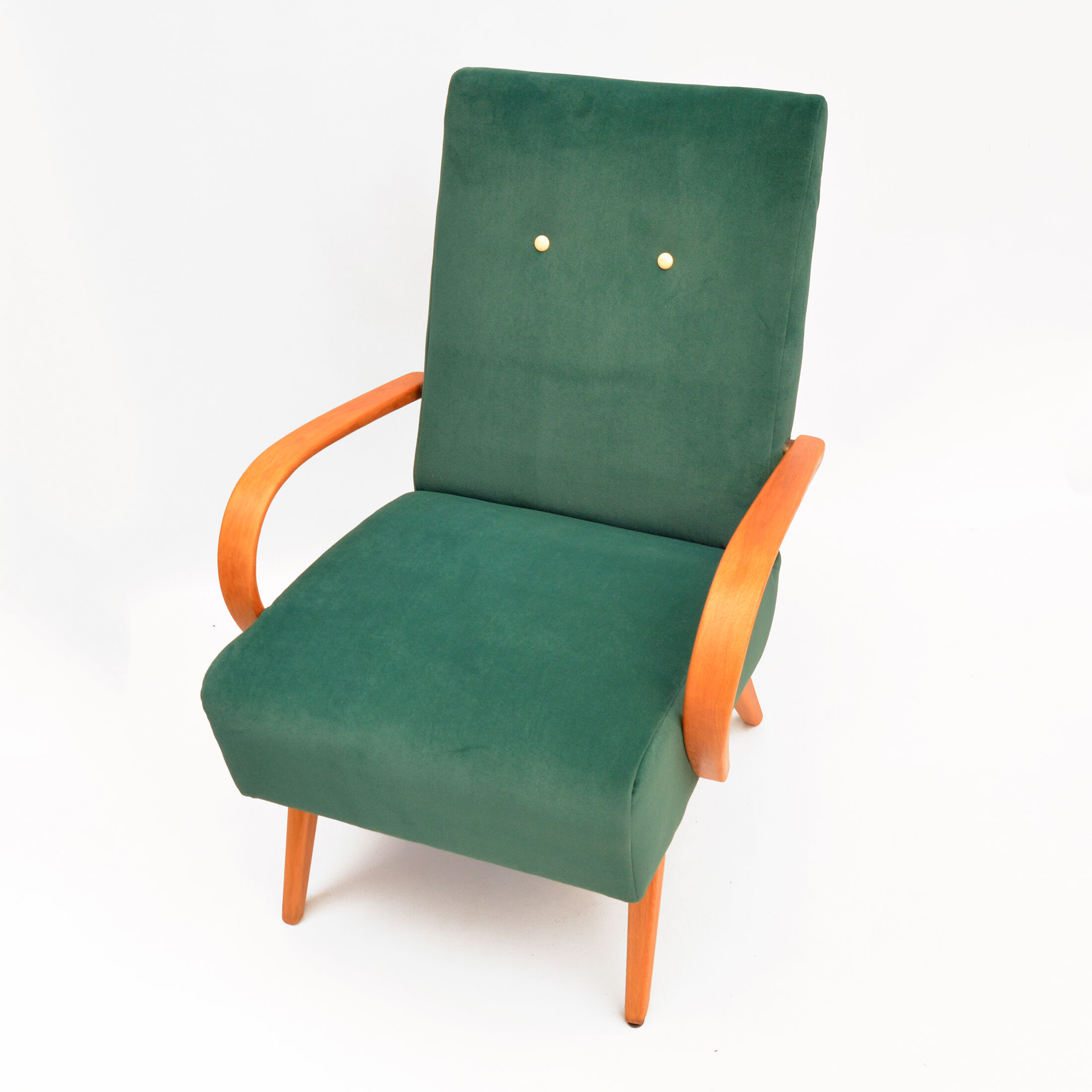 Pair of armchairs, designed by J. Smídek TON, Czechoslovakia, 1960s