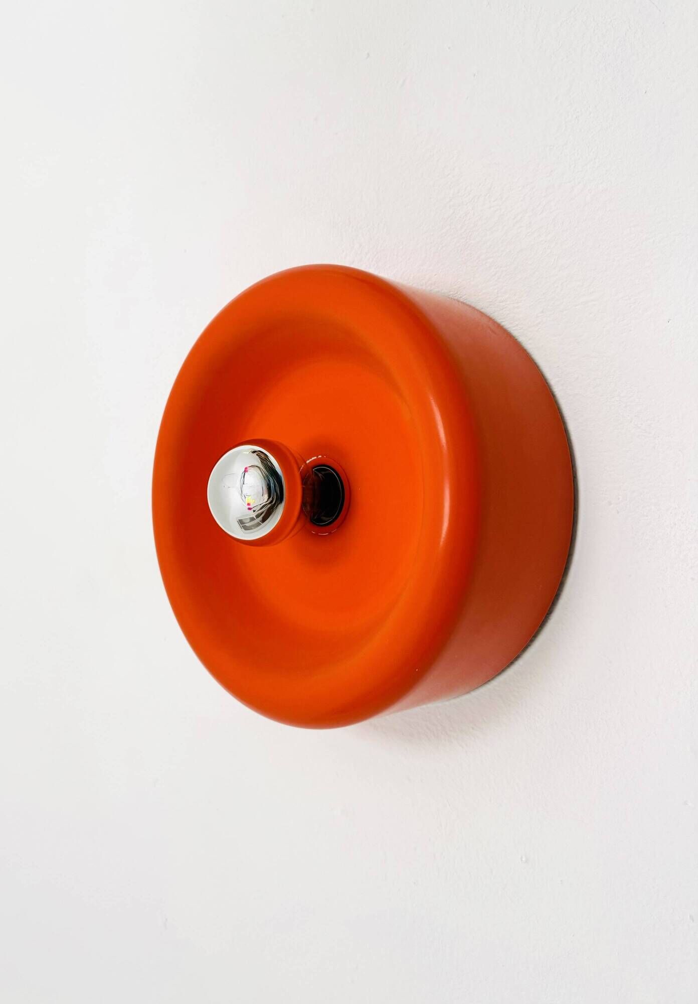 1970s XL Ufo Wall or Ceiling Lamp from Staff
