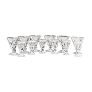 Set de 12 “verres du patron”
