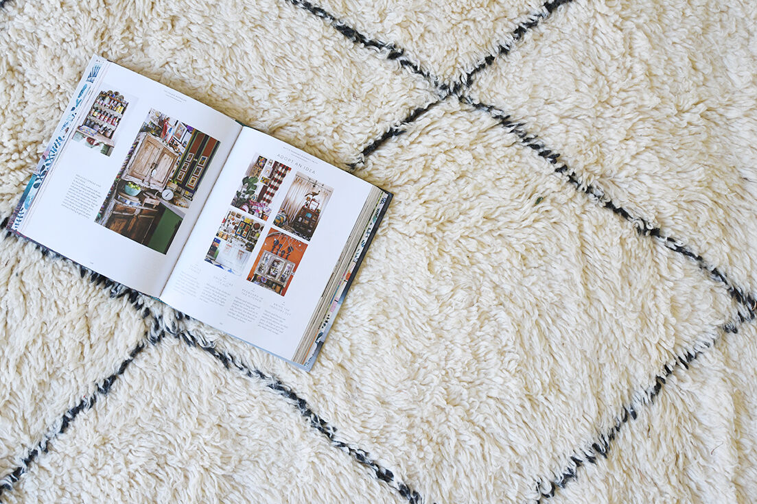 Tapis beni ourain 177x284cm