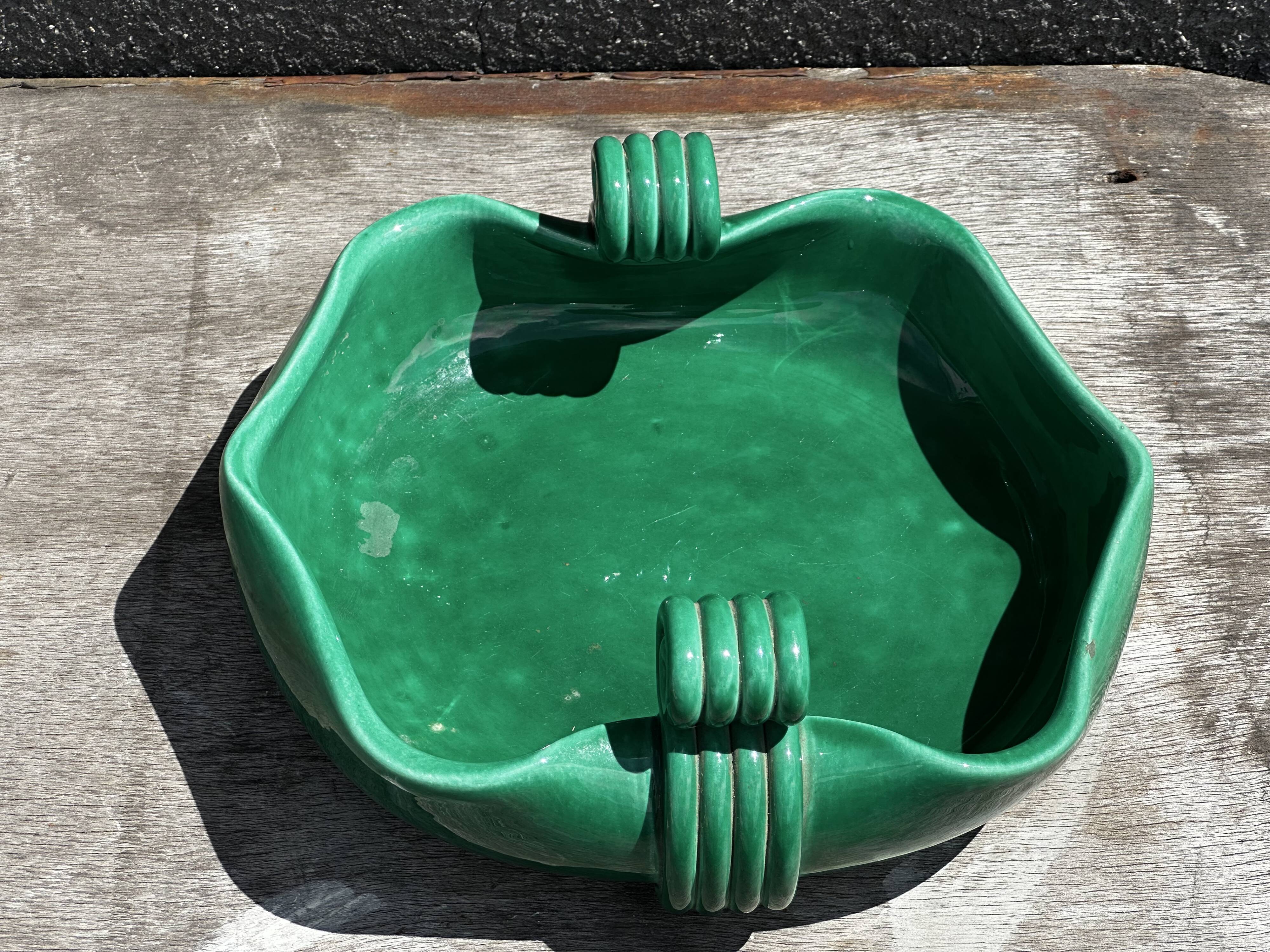 Art Deco 1930s Vallauris Ceramic Empty Pocket Cup