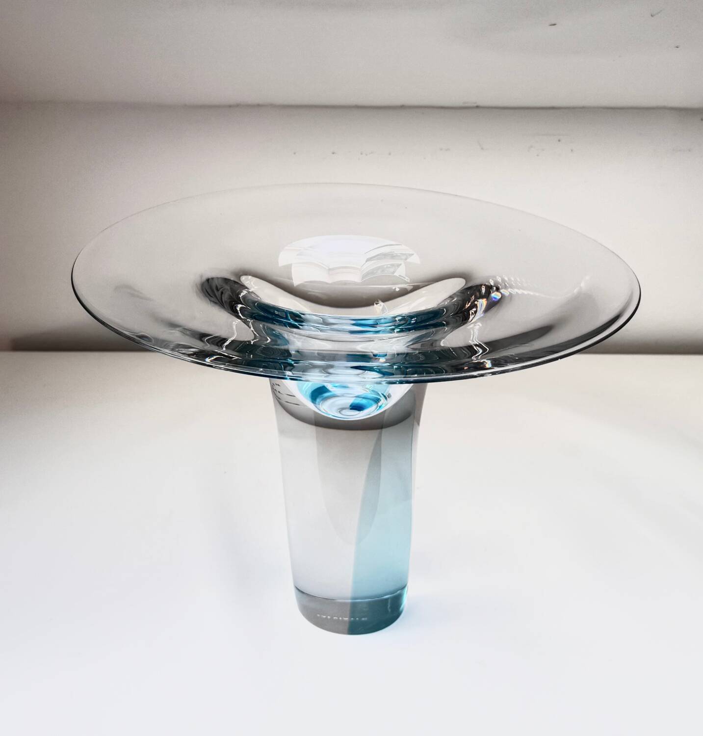 Salviati “hat” vase for Tiffany & Co, 1960