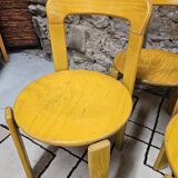 Lot of vintage bruno rey 1970" chairs