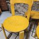 Lot of vintage bruno rey 1970" chairs