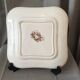Presentation plate square iron earth