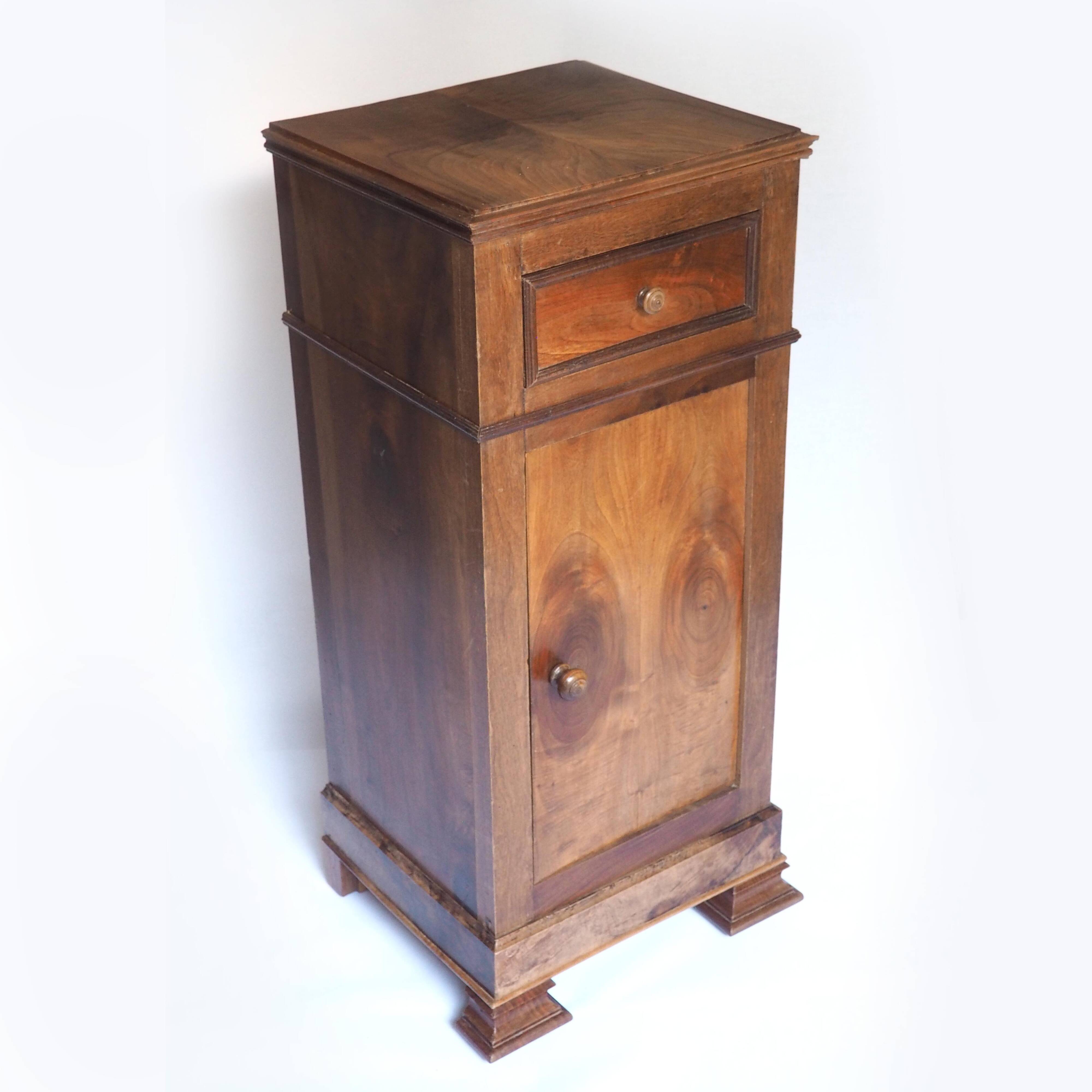 All-wood bedside table or storage unit