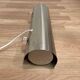 Large steel wall lamp Scandinavian design 1970.