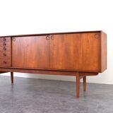 Mid-Century Norwegian Teak Sideboard from Bruksbo, 1960s.