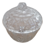 Vintage glass sugar box