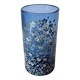 Vase verre soufflé peint à la main