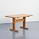 Solid pine table, Les Arcs, France.