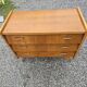 Vintage 60s oak chest of drawers