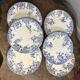 6 flat plates iron earth XIXth Choisy the king