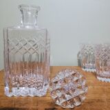 Service à whisky en cristal 5 pièces