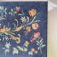 Large vintage floral pattern tapestry, 1970s