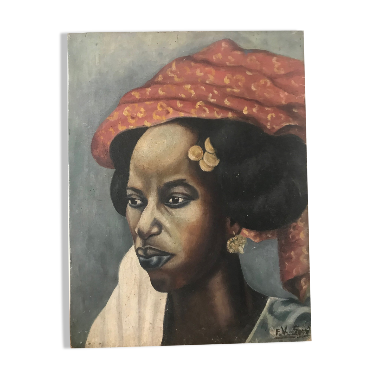 Portrait of an African woman