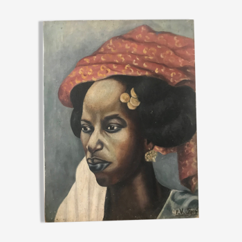 Portrait of an African woman