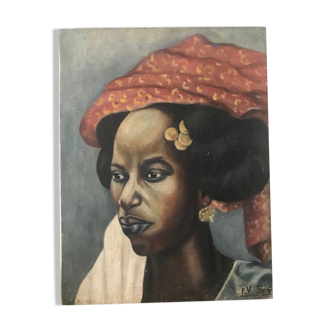 Portrait of an African woman