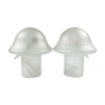 Pair of Mushroom lamps from Peill & Putzler, Germany, 1970