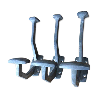 Aluminium patères