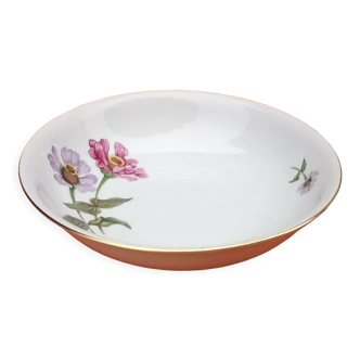 Plat de service Porcelaine fine de Bohème Carlsbad Décor floral