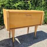 2 tables de chevet vintage