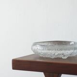 Ice Glass Lunaria Bowl by Tapio Wirkkala for Iittala, 1972