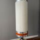 Cracked ceramic floor lamp