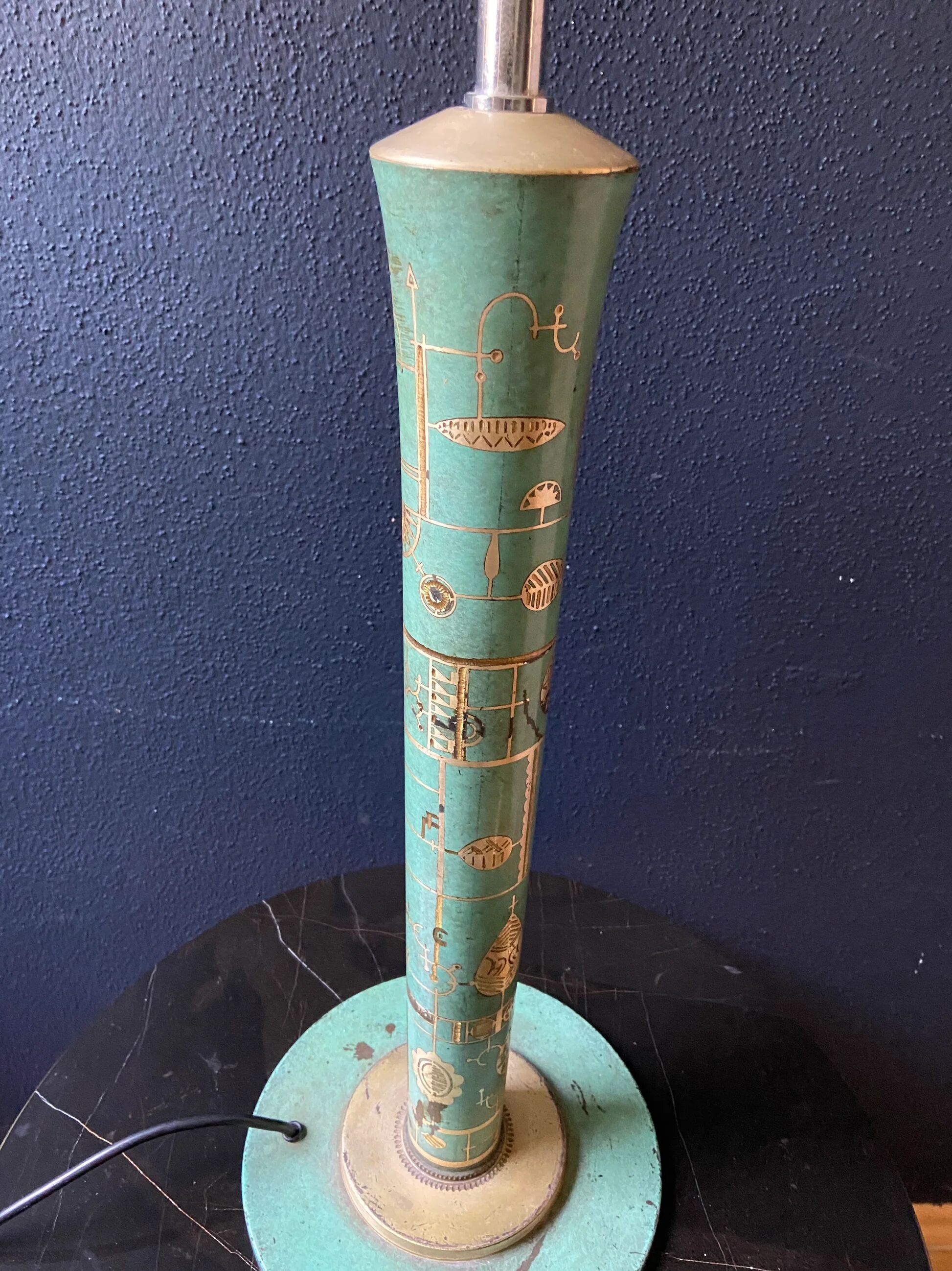 Absolute rarity! IKORA table lamp by Paul Haustein for WMF, model 251 / 169a, Germany 1930s.