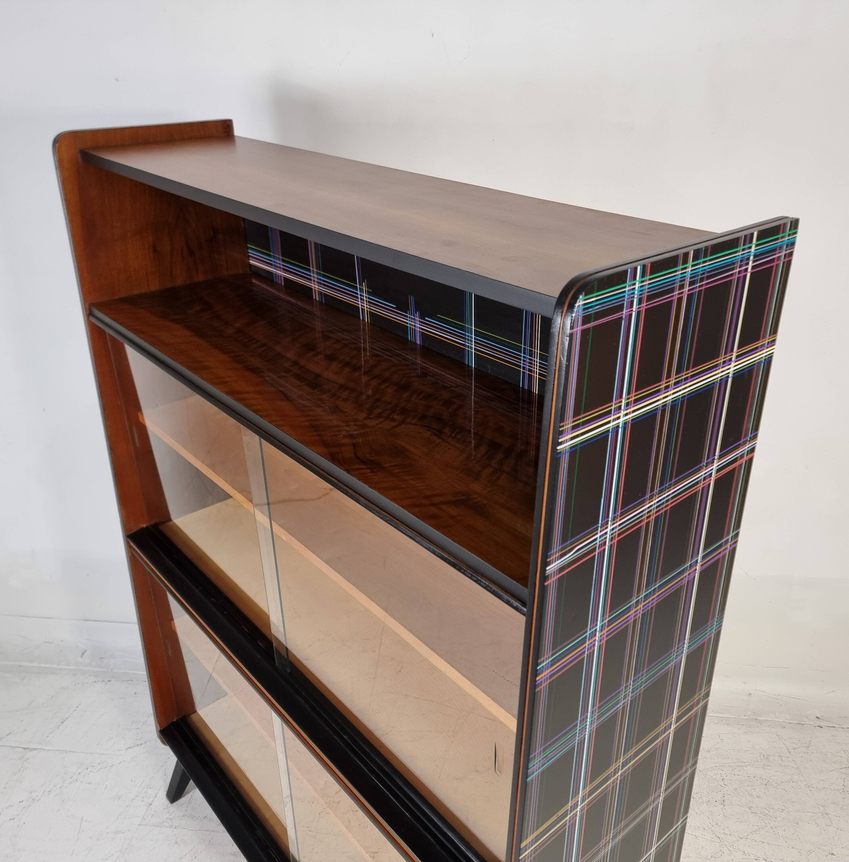 Vintage Brown Showcase from Tatra, 1970s