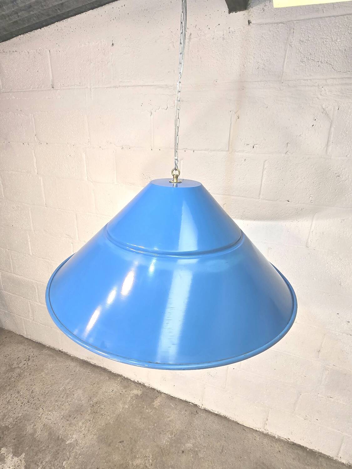 Industrial pendant light, 1950, Bekaert, Germany