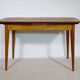 Double-extendable vintage mid-century teak dining table, 1960s