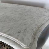 Chinese lacquered style commode