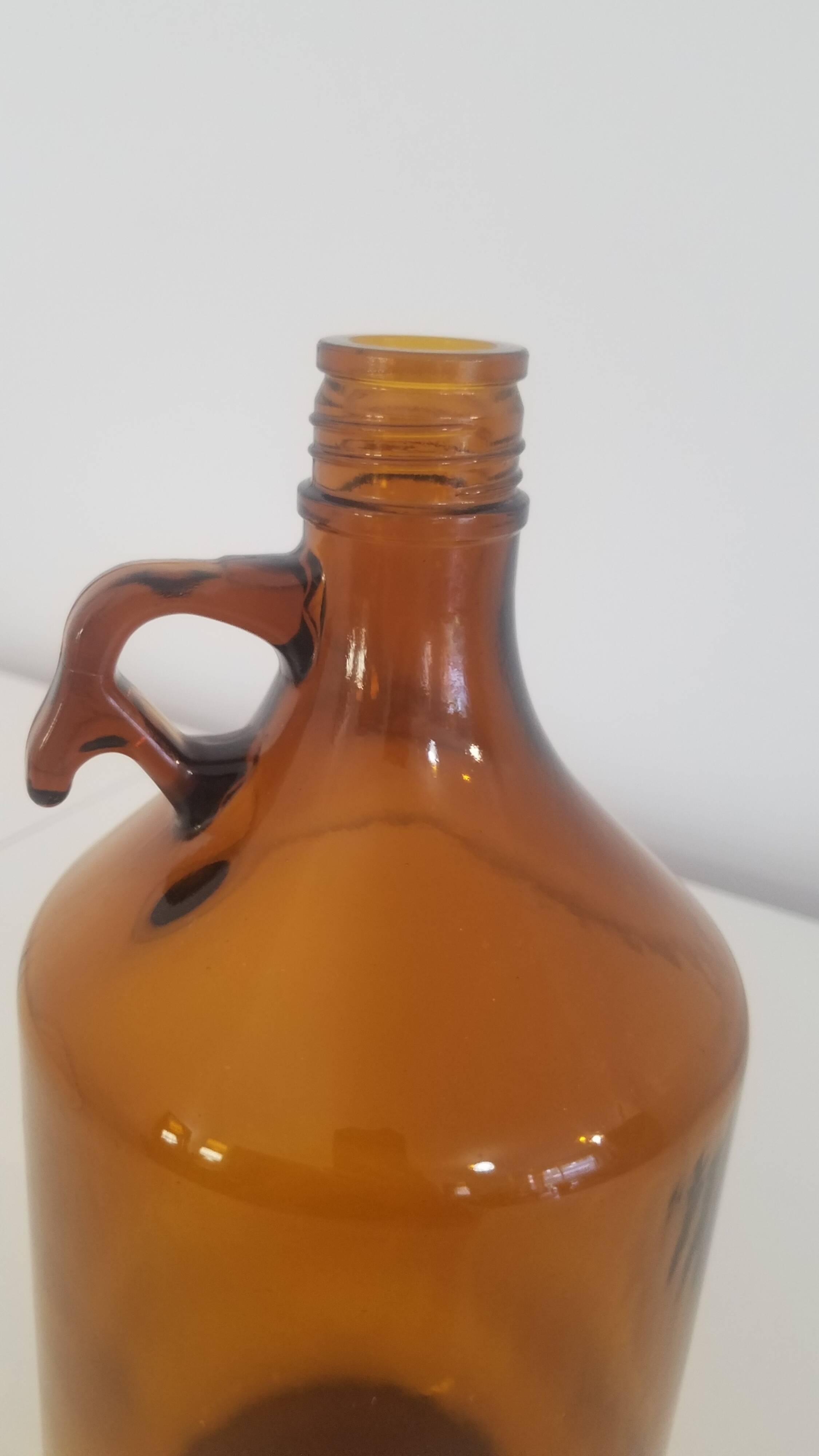 Vintage amber carboy
